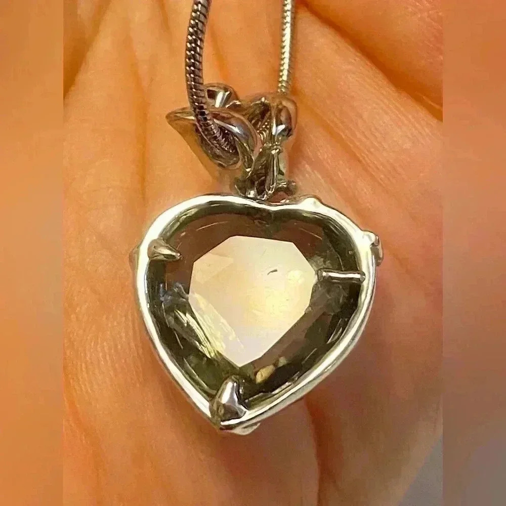 ❤️ Heart ❤️ choker. Stainless steel - Picture 6 of 8